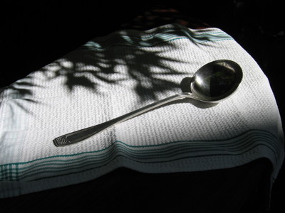 Pewter ladle