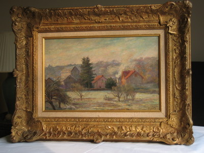 Charles Jean Agard: Maisons en Hiver
