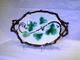 English Majolica plate